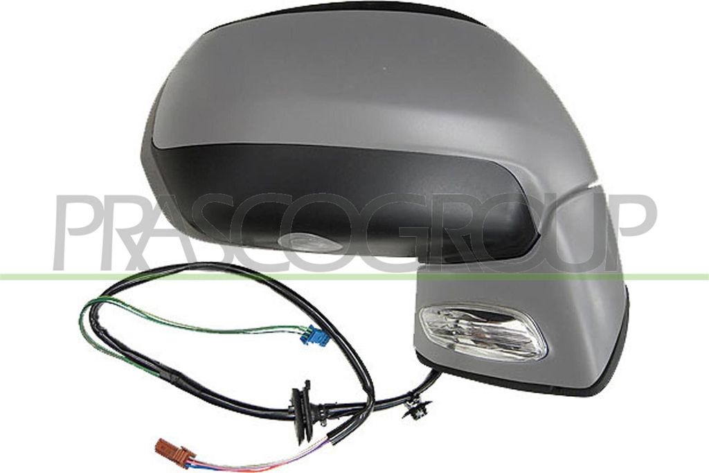 PRASCO CI4267313 Außenspiegel Seitenspiegel Rechts für CITROËN C4 Grand Picasso I (UA) Beheizt Konvex Grundiert Elektrisch