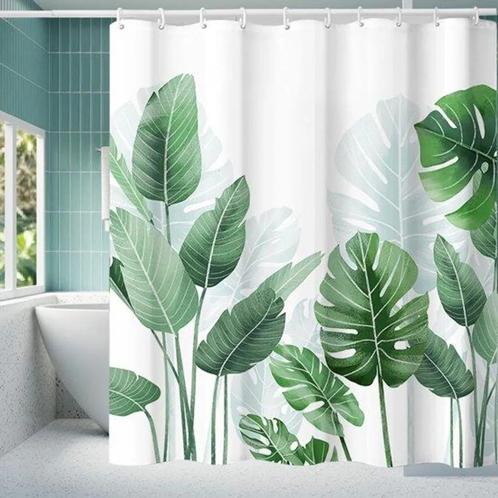 Store banne manuel motif exotique 180x200 cm : idéal zone d'ombre jardin