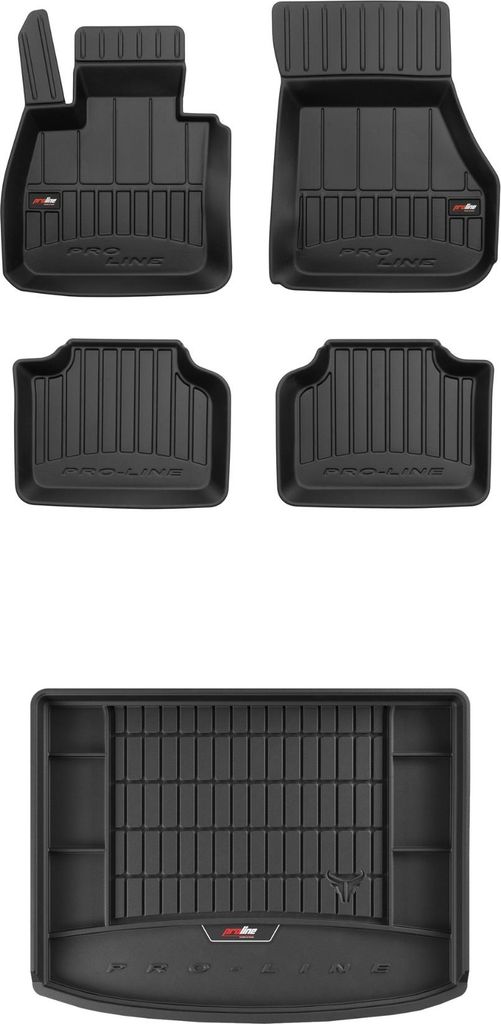 FROGUM 3D Gummimatten und Kofferraummatte für BMW 2er Active Tourer F45