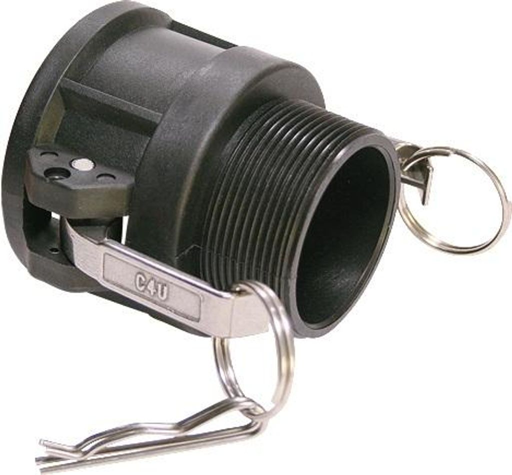 Hebelarmk.Kamlok Typ B PP 41,91mm 1 1/4 Zoll