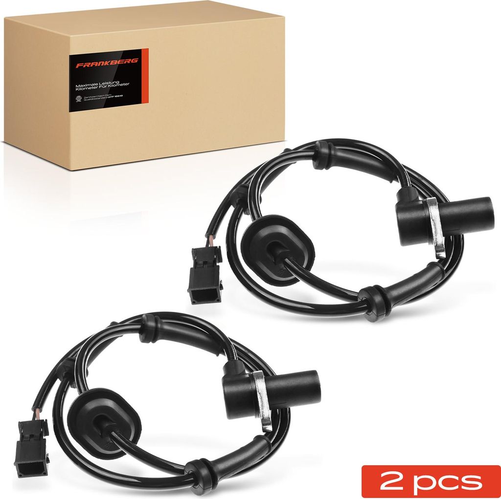 Frankberg 2x ABS Sensor Hinten für Audi A4 Avant 1.8L 1.9L 2.4L 2.5L 2.6L 2.7L 2.8L 1998-2001