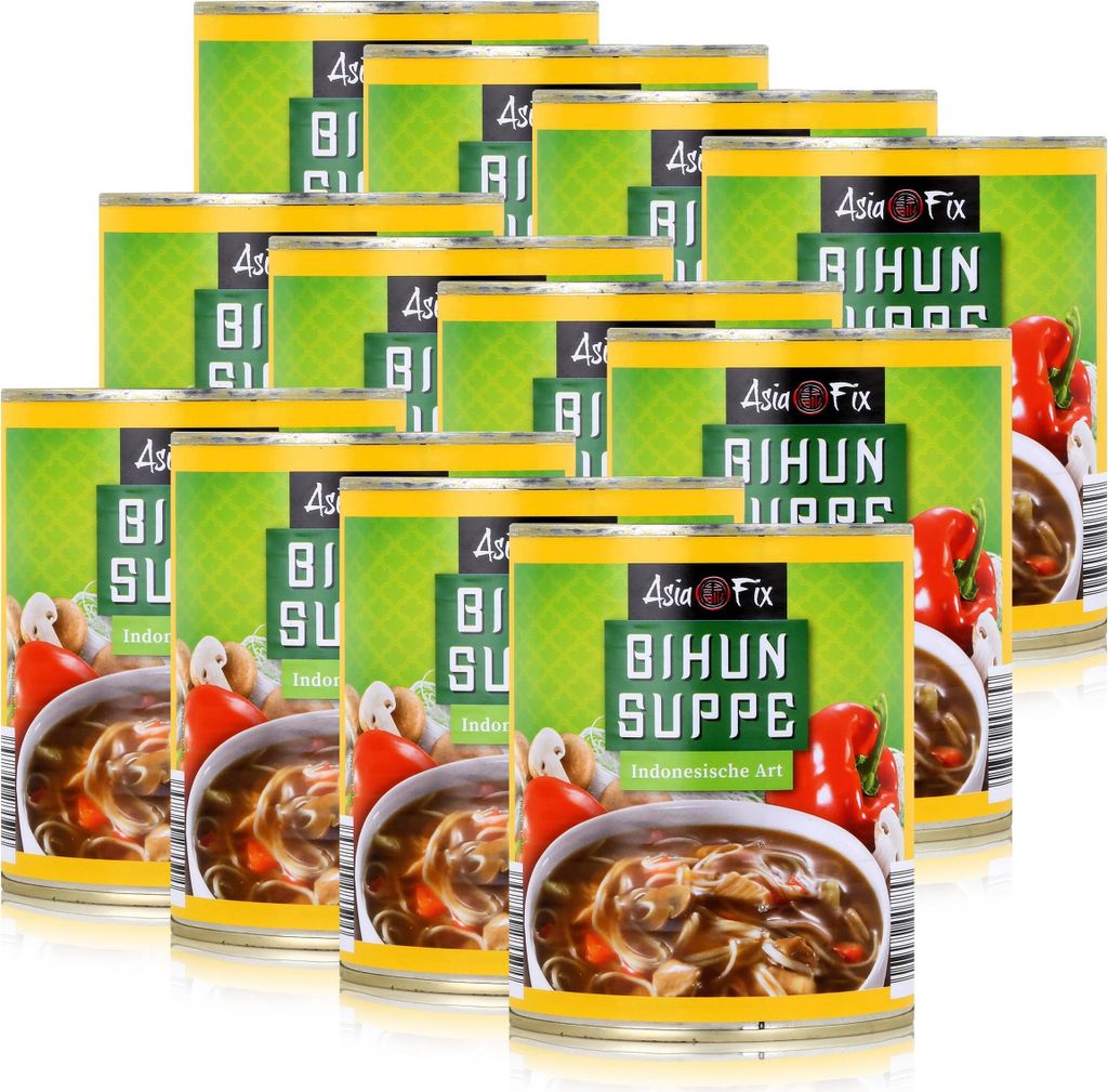 Buss Bihunsuppe 800g Indonesische Art - Fertiggericht (12er Produktbild 