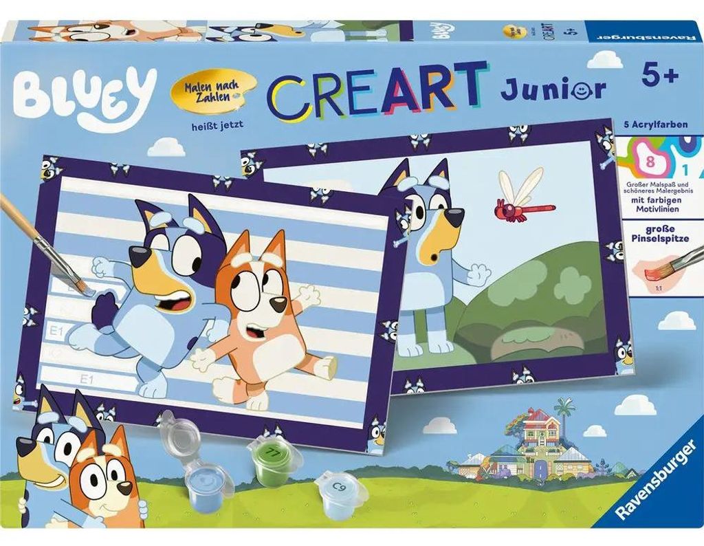 Ravensburger CreArt - Malen nach Zahlen 23984 - Bluey - Produktbild 
