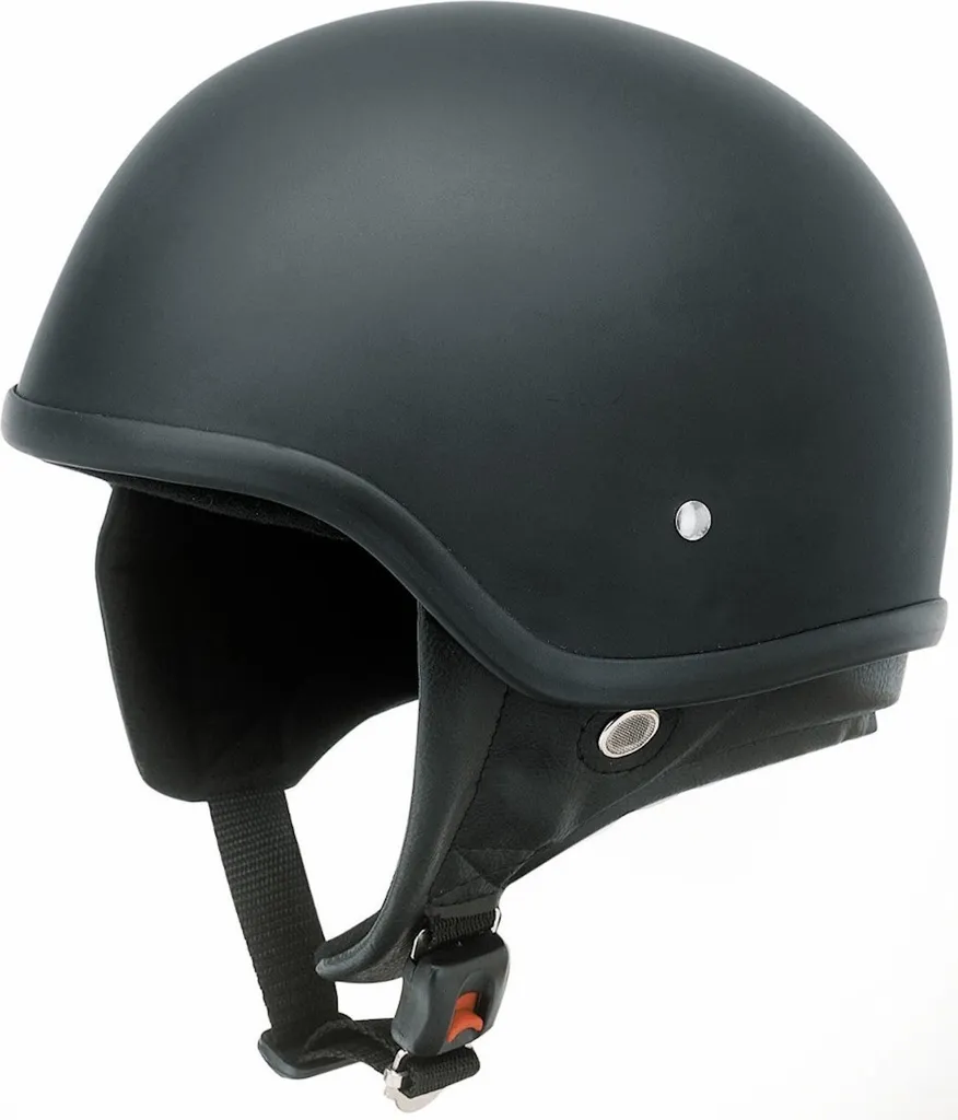 Casque jet Redbike RB-450 noir mat taille L pour moto et scooter urbain