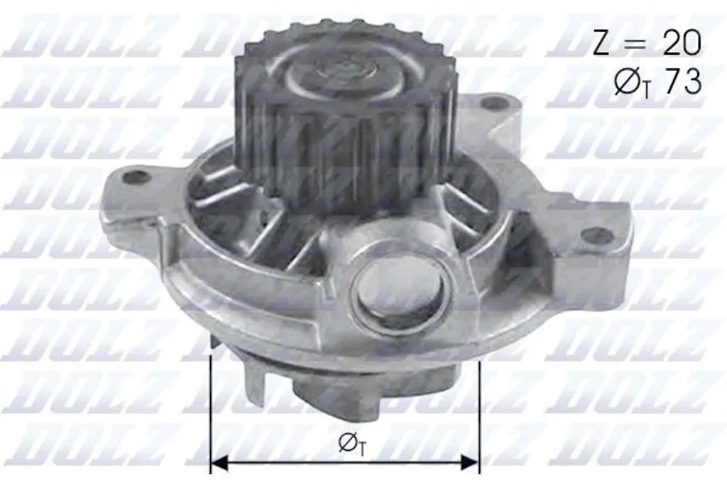 Pompe à eau pour entretien Audi A6 C4 et VW Transporter T4 A280