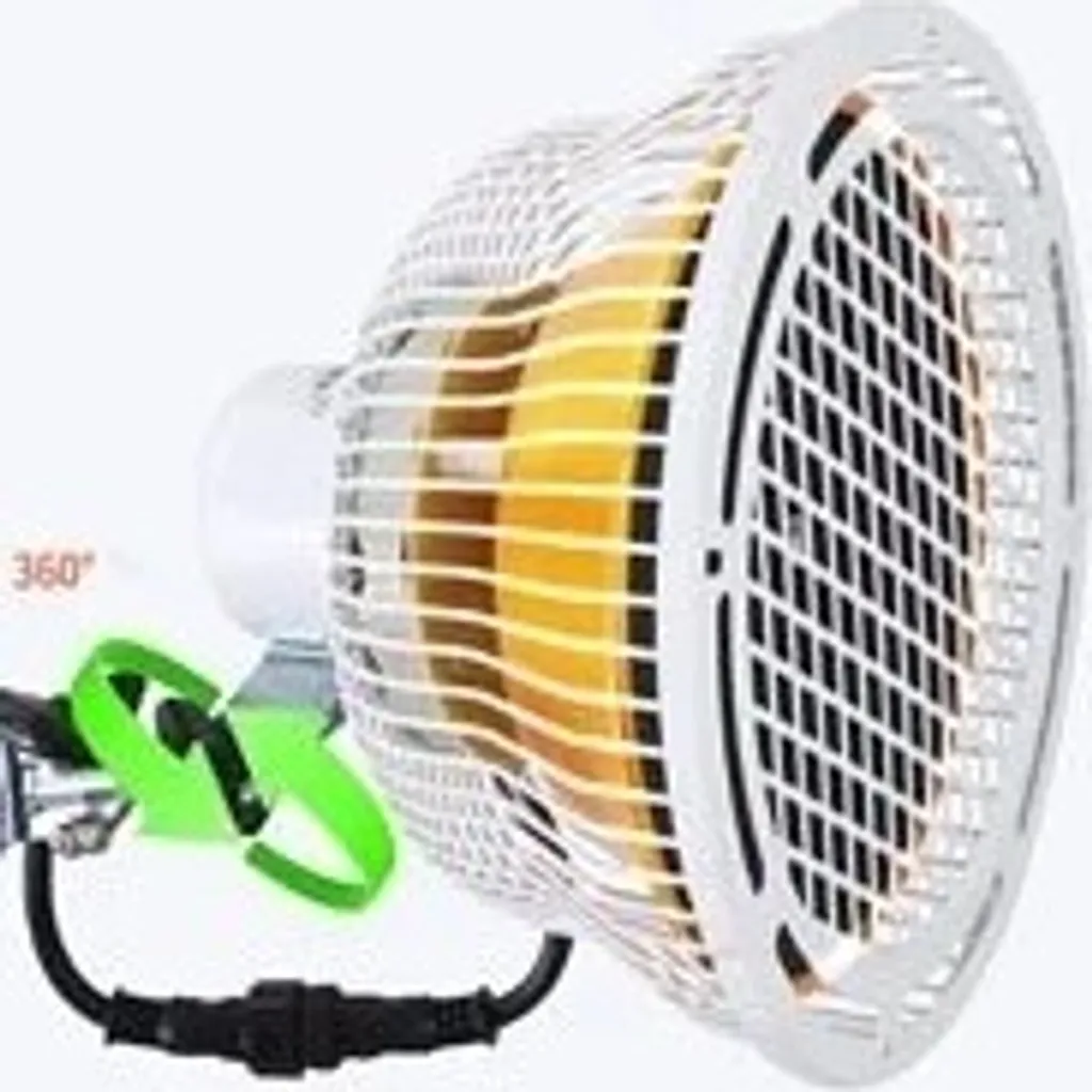 Lampe Chauffante TDP Infrarouge 250W avec Minuteur et Pied Amovible
