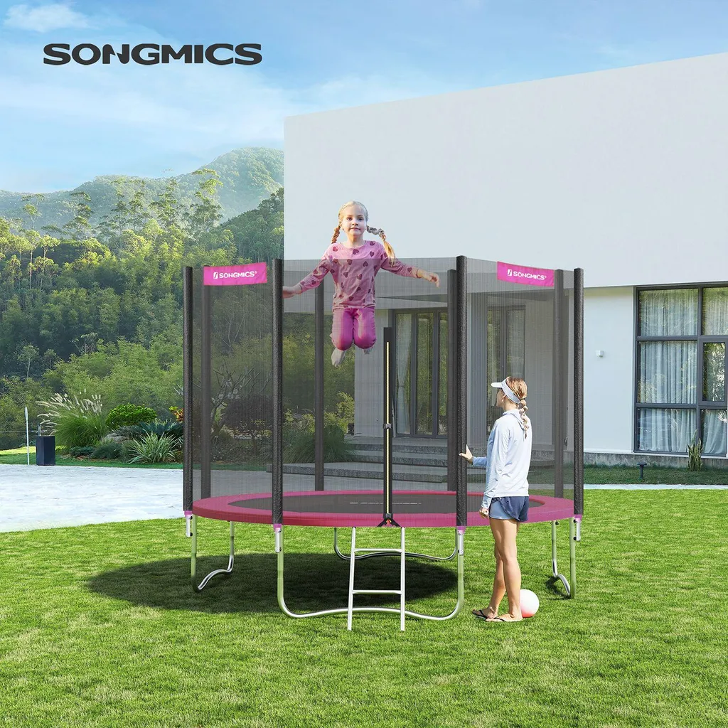 Couverture pour trampoline Ø 366 cm - Bâche de protection haute densité - 2