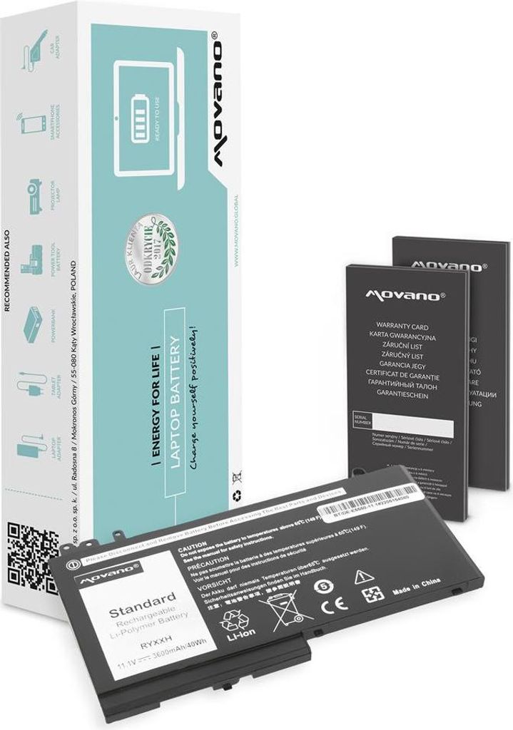 WYJC2 Akku für Dell Latitude E5450 E5550 - 11,1 V Produktbild 