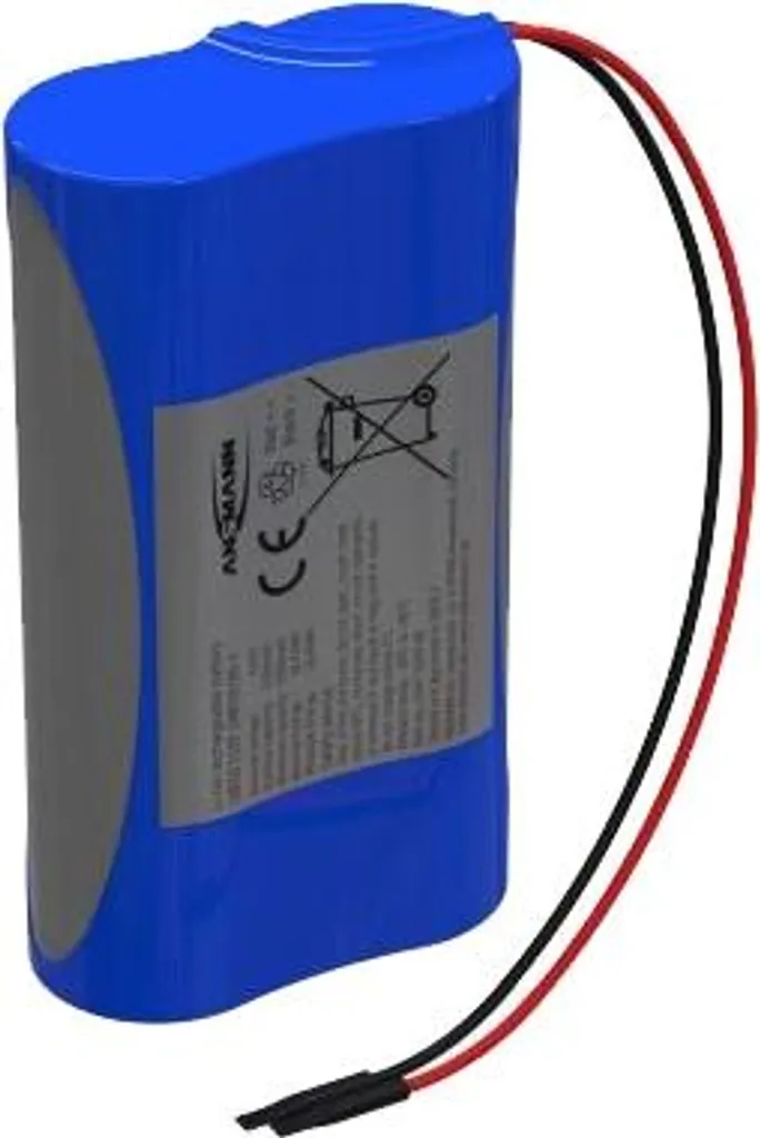 Pack Li-Ion 2600mAh 7,2V Haute Densité avec Câble de Sortie ANSMANN