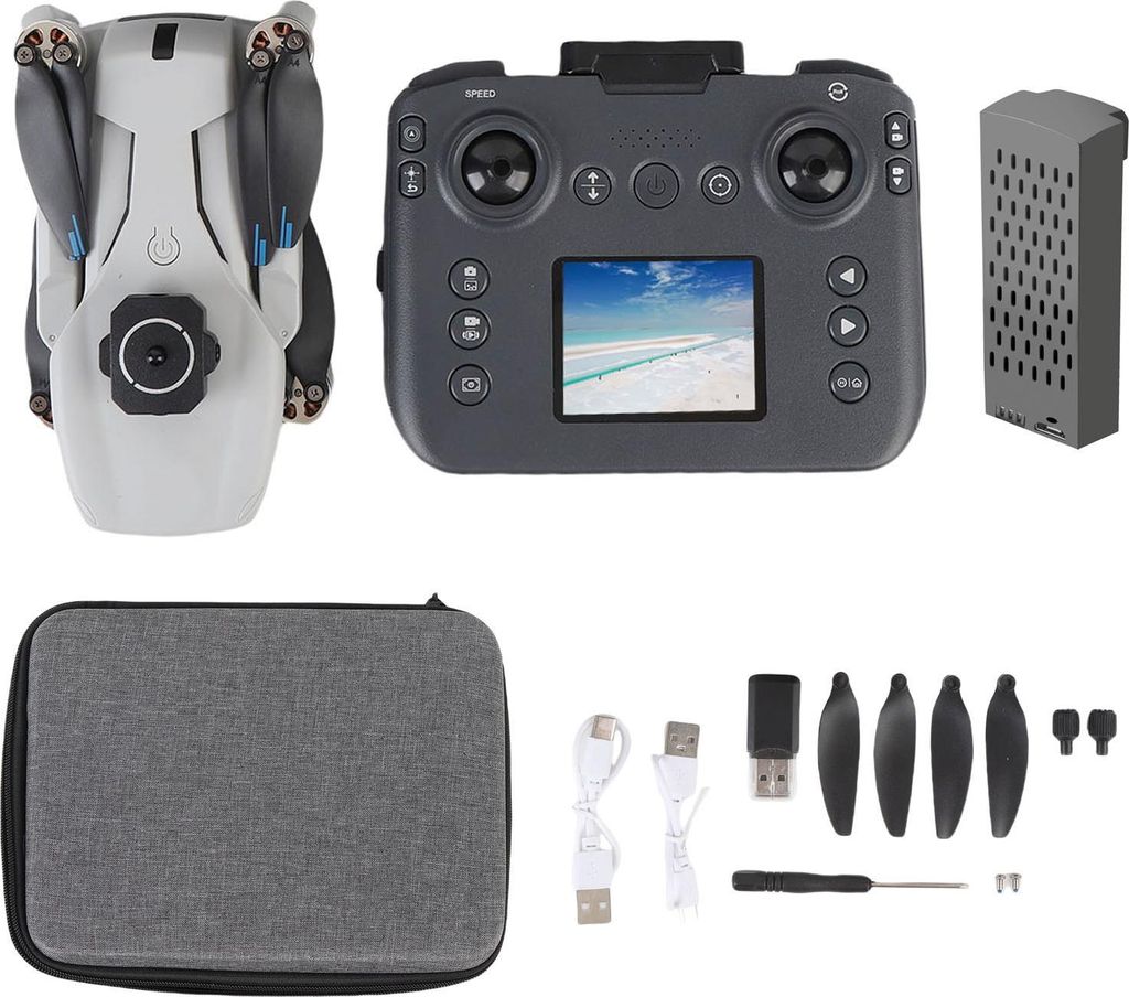 Skladací dron s diaľkovým ovládaním kamery, WIFI, proti Obrázok produktu 