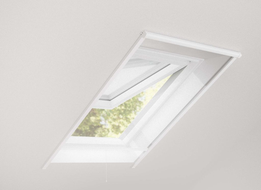 Dachfenster Rollo 110x160cm weiss kürzbar 102320101-VH Produktbild 
