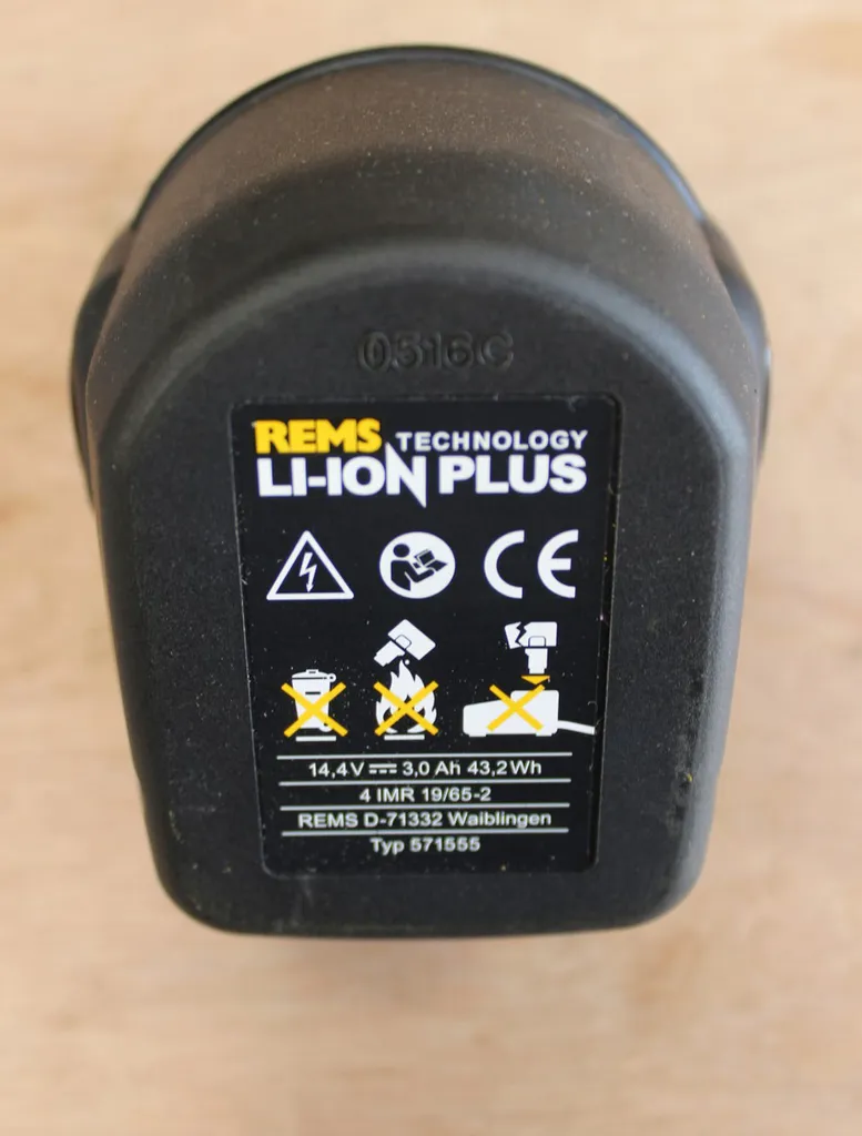 Batterie 18V MULTITUBO Haute Capacité pour outil de sertissage Radial - 7