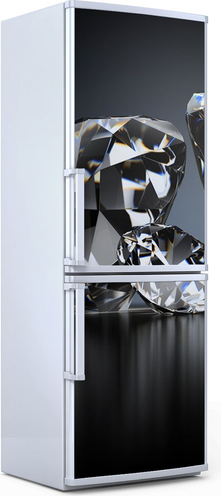 Magnete Dekorative - 70 cm x 190 cm - Küche - Magnetmatte Kühlschrankmagnete - Diamanten Edelsteine