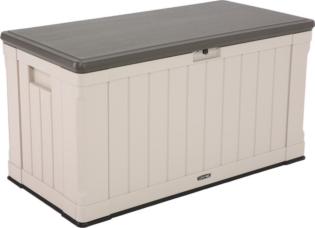 Lifetime Kunststoff Gartenbox Harmony 440 L Auflagenbox & Produktbild 