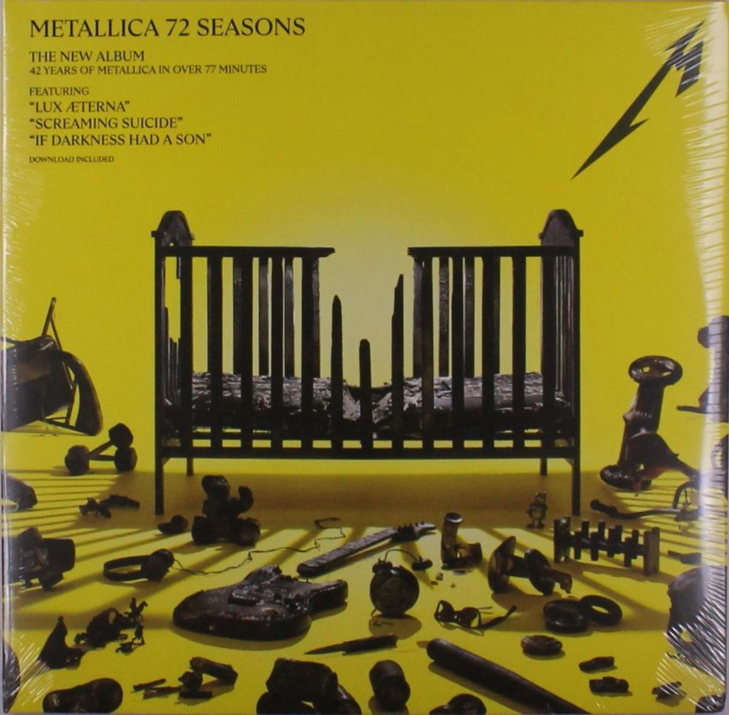 Metallica: 72 Seasons (Limited Edition) (Yellow & Black Marbled Vinyl)