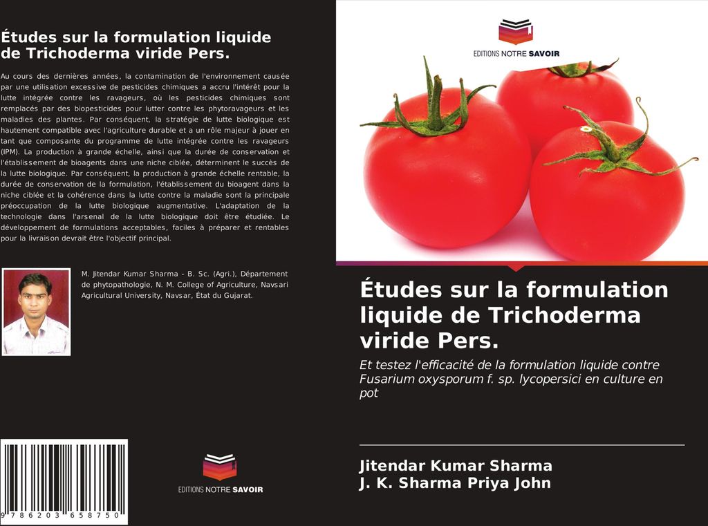 Études sur la formulation liquide de Trichoderma viride Pers.