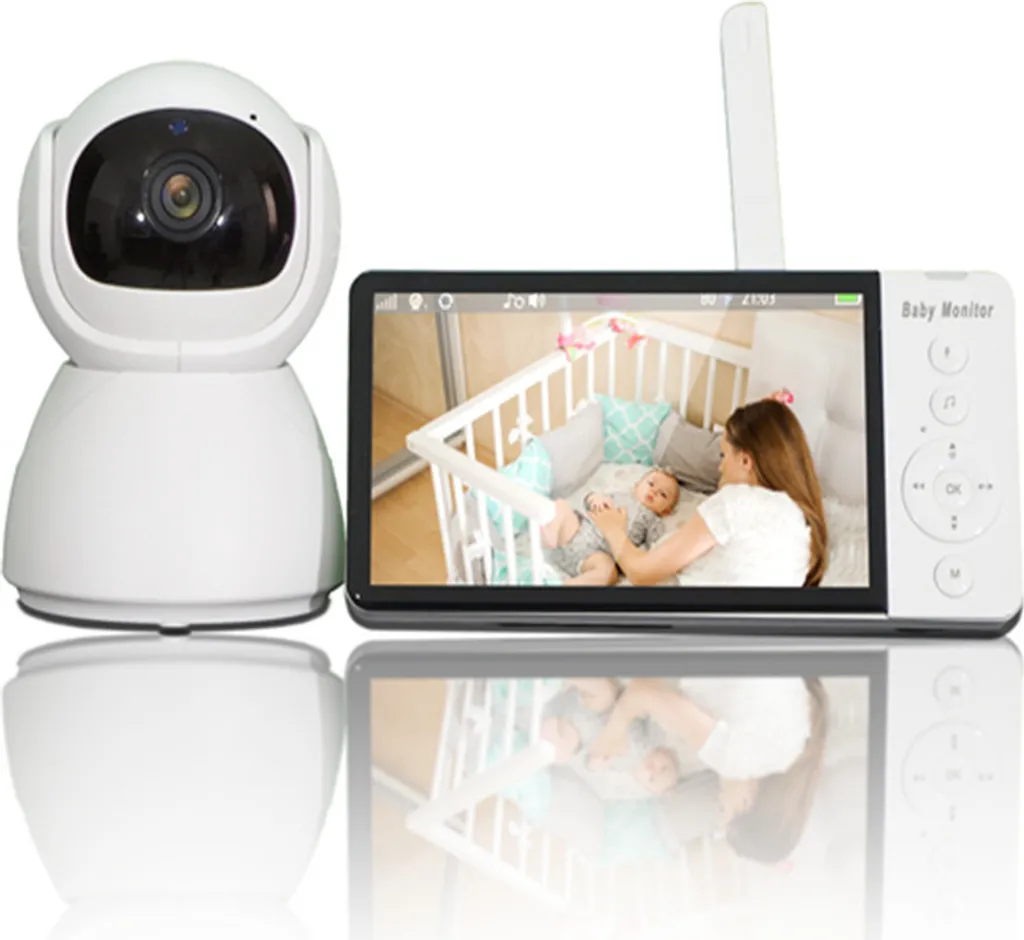 Babyphone ZELURXX 5 pouces : finis les pleurs avec mode VOX et son