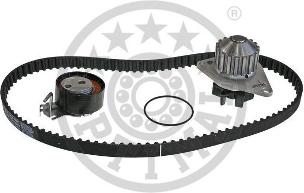 OPTIMAL SK-1353AQ1 Zahnriemensatz + Wasserpumpe passend für PEUGEOT 206 Schrägheck (2A/C) 206+ Schrägheck (2L, 2M) 106 II Schrägheck (1A, 1C) 2...