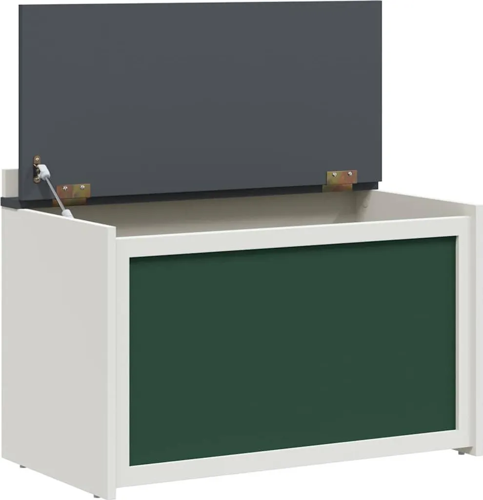 Boîte de rangement ROROS Gris et blanc avec façade pratique et design