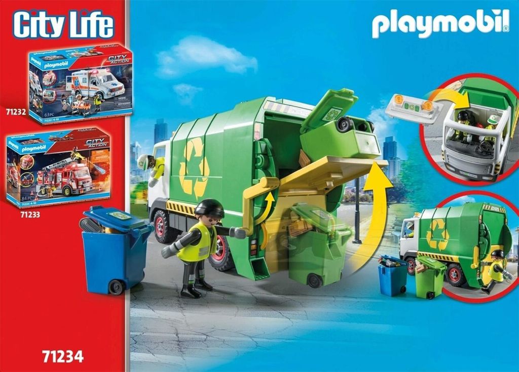PLAYMOBIL ® 71234 Recycling Truck Produktbild 