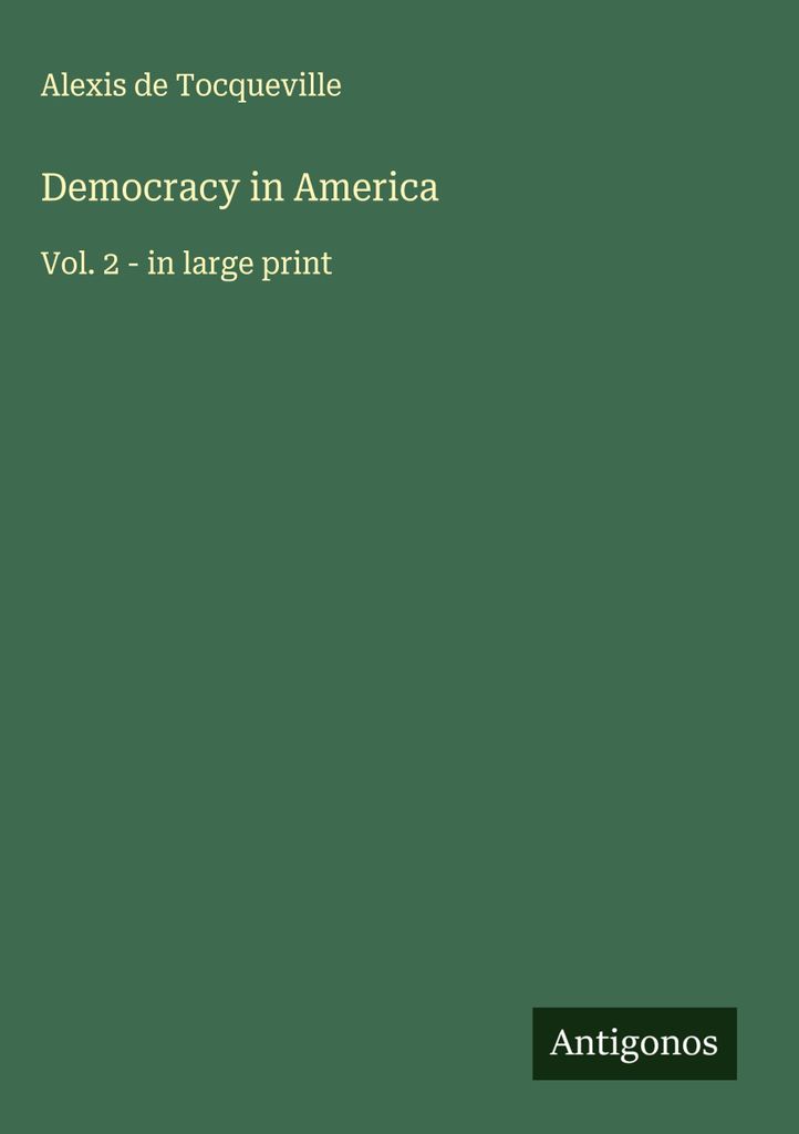 Demokratie in Amerika