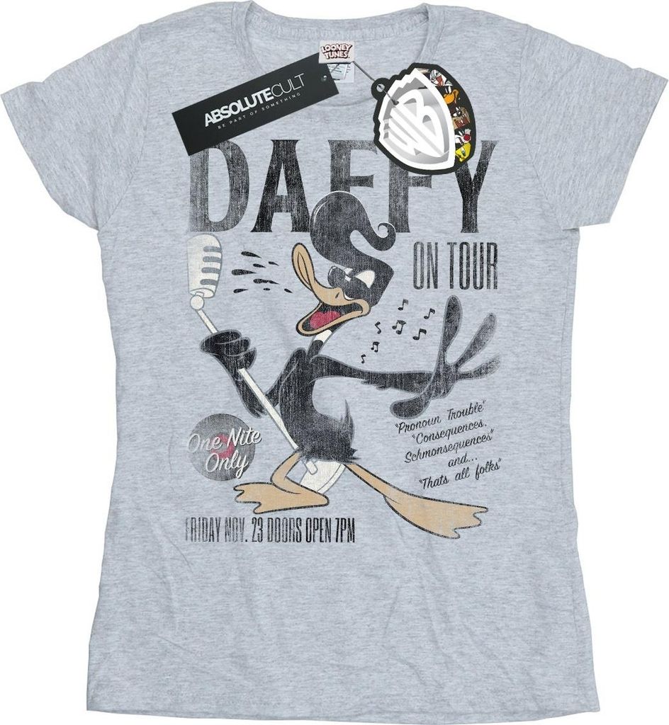 Looney Tunes - T-Shirt für Damen BI27042 (S) (Grau)