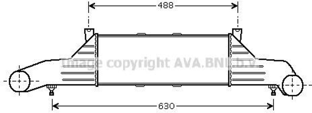 PRASCO AI2189 Kühler Wasserkühler Motorkühler für VW PASSAT Variant (3B6) PASSAT Variant (3B5) PASSAT (3B3) PASSAT (3B2) für AUDI A6 Avant (4B...