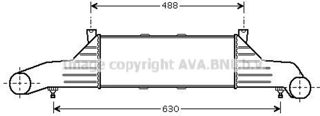 Radiateur PRASCO contre la surchauffe moteur Audi | 8E0121251AQ