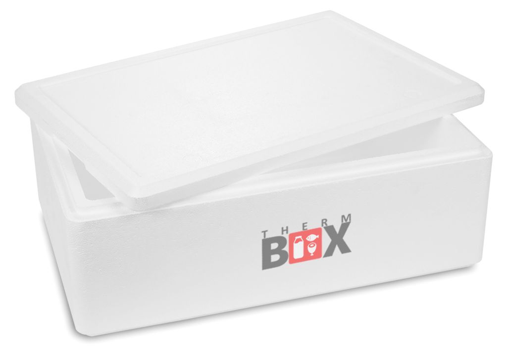 THERM BOX Styroporbox 29W Wand: 3cm Volumen: 29,1L Innen: Produktbild 