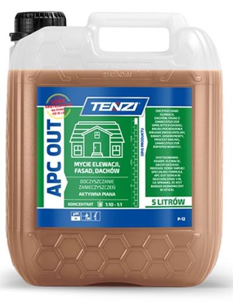 Detergente concentrato per superfici esterne 5 l Immagine del prodotto 