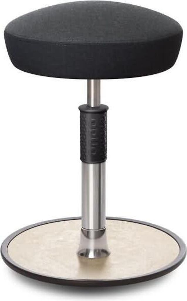 Sitz- Stehhocker Free Regular Hutsitz kvadrat Remix Anthrazit chrom /creme.