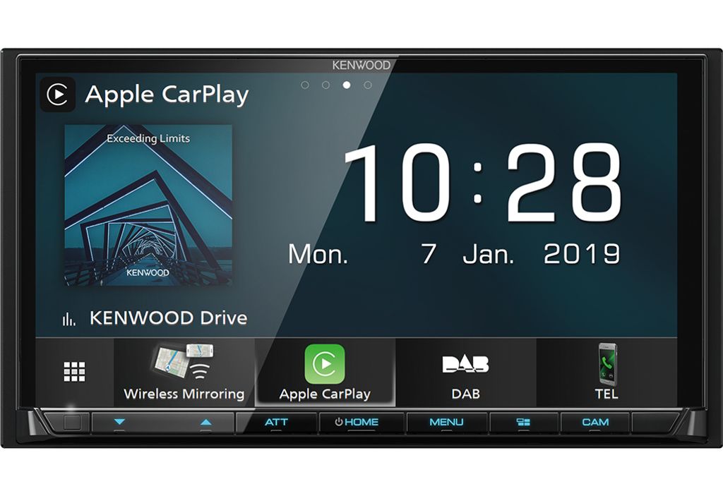 Kenwood DMX8019DABS - 2-DIN | DAB+ | Bluetooth | Apple CarPlay | Autoradio