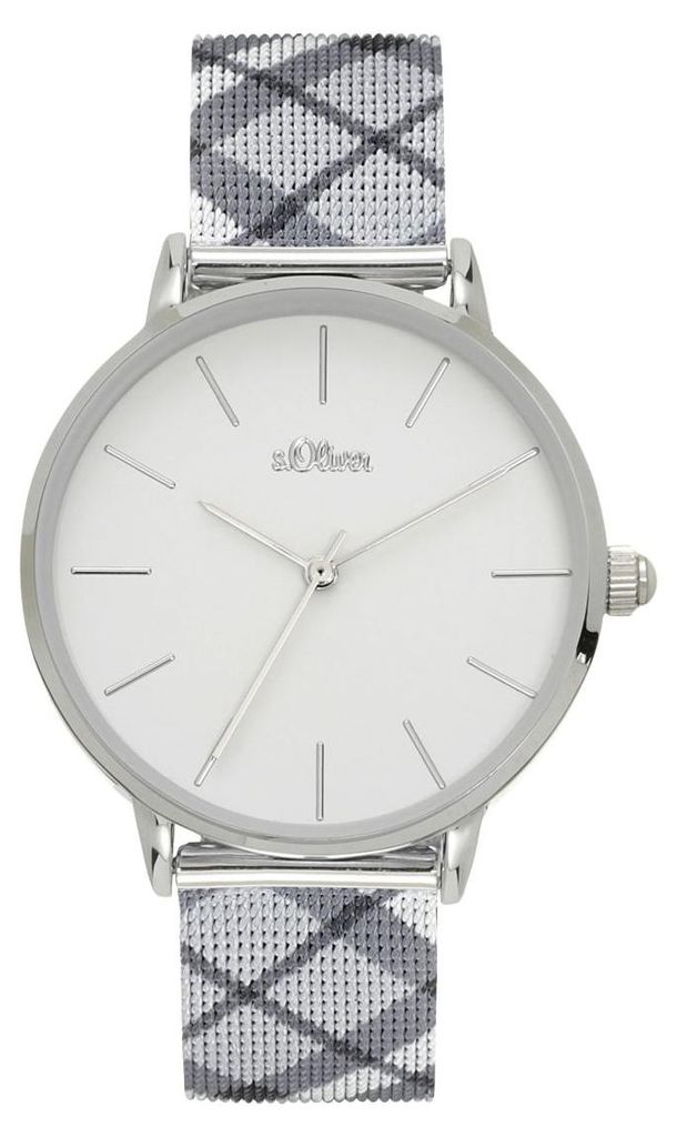 s.Oliver Damen Uhr Armbanduhr Edelstahl SO-4203-MQ Produktbild 