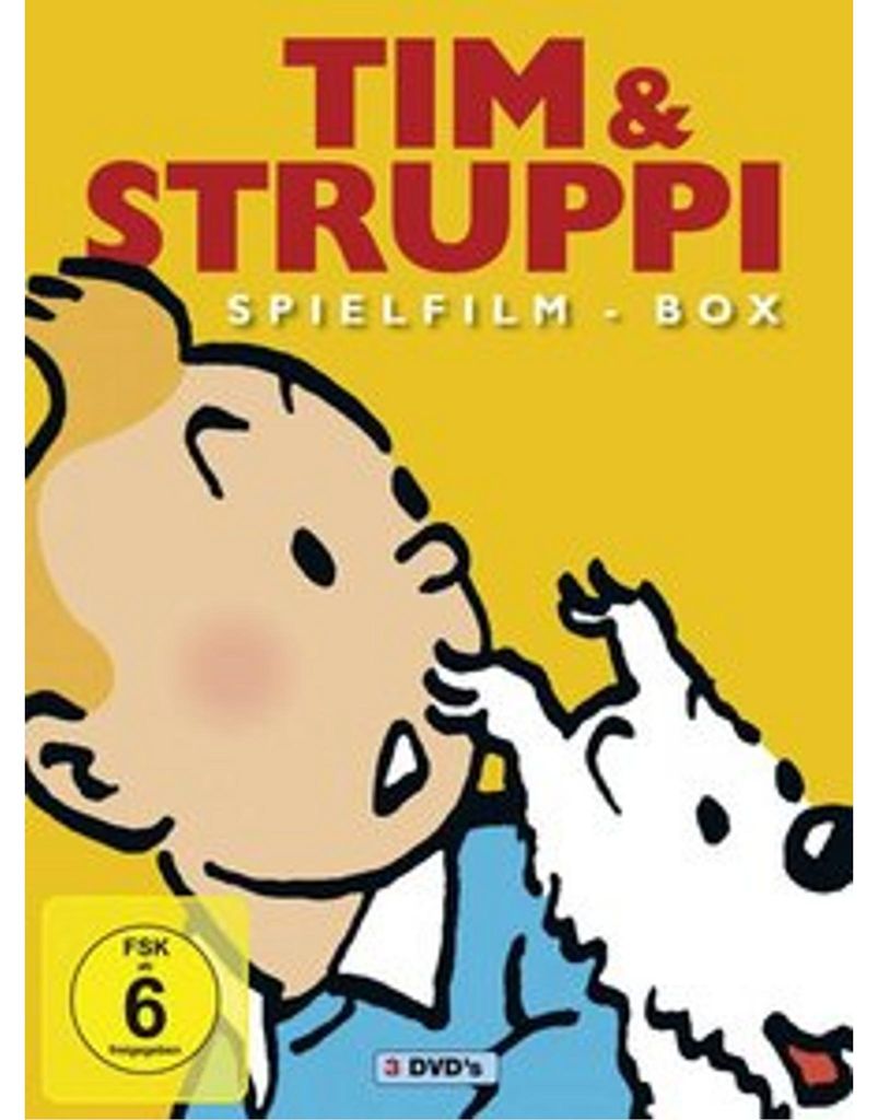 Tim & Struppi Spielfilm Box (Jumbo Amaray) Imagen del producto 