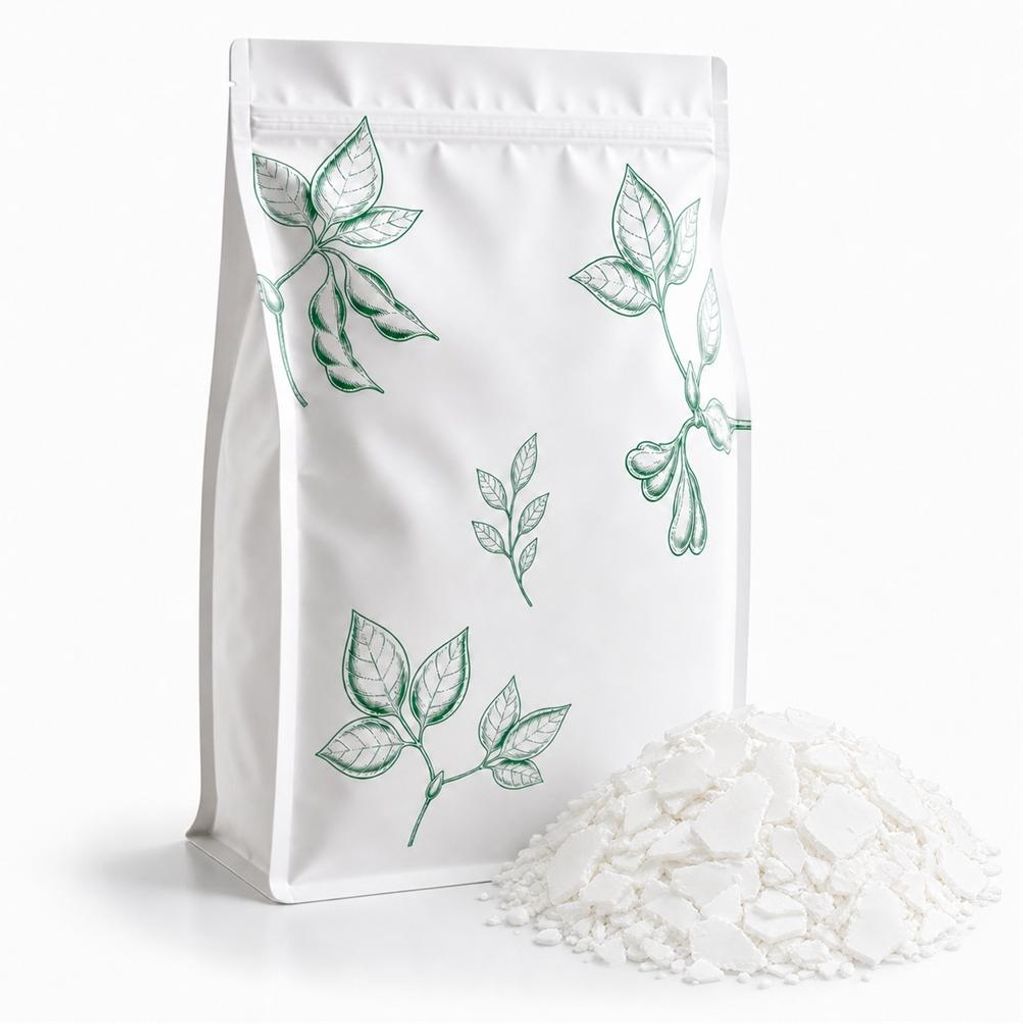 Rapswachs R45 für Behälterkerzen (Stücke) - 1 kg Produktbild 