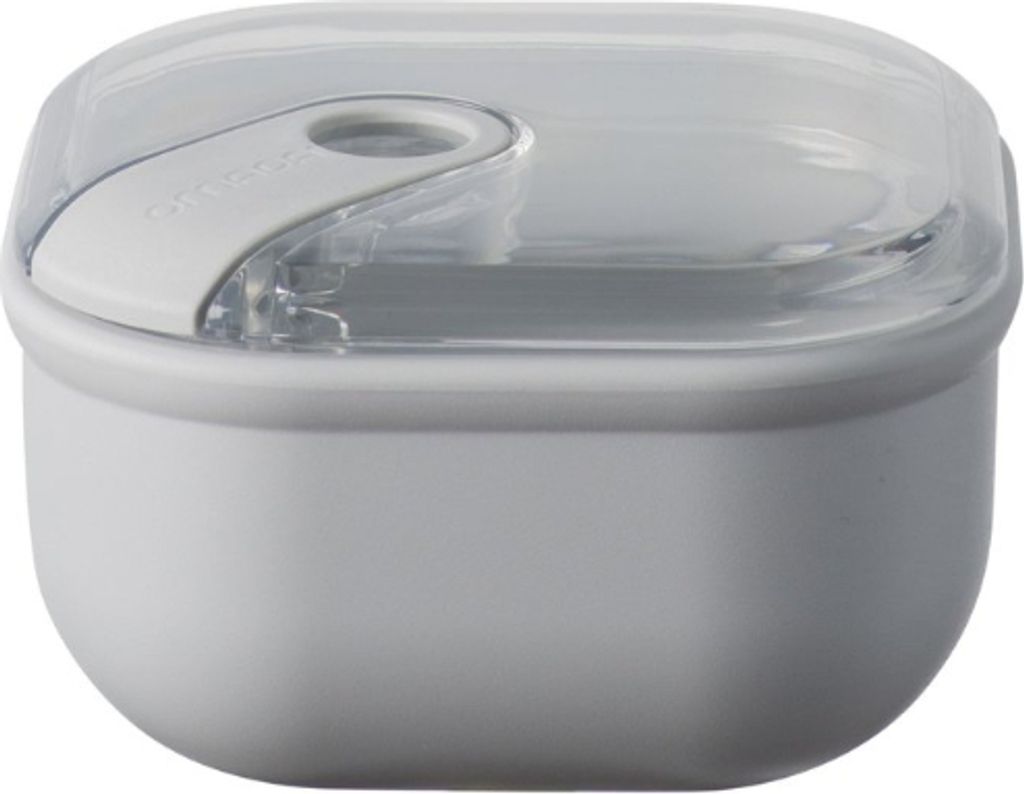 Omada Pull Box Lunchbox Grau 12 x 12 cm / 425 ml Produktbild 