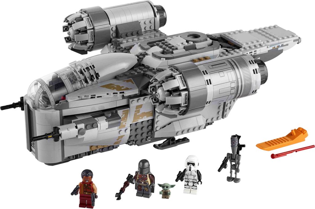 LEGO 75292 Star Wars Razor Crest Vaisseau spatial jouet Image du produit 