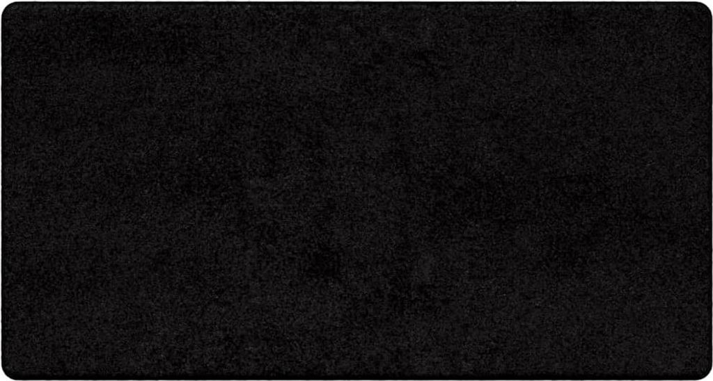 vidaXL Teppichläufer Schwarz 80 x 150 cm 100% Polypropylen Tuft