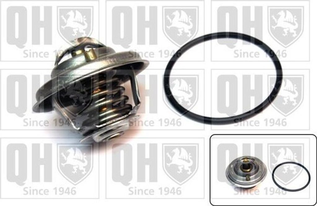 QUINTON HAZELL Thermostat Kühlmittel 80°C für VW Golf IV Schrägheck (1J1) Golf V Schrägheck (1K1) Transporter V Bus Transporter IV Bus Multivan V