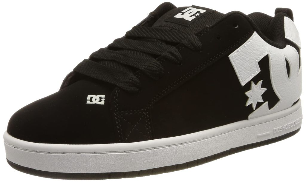 DC Shoes Herren Court Graffik Skateboardschuhe, Schwarz Produktbild 