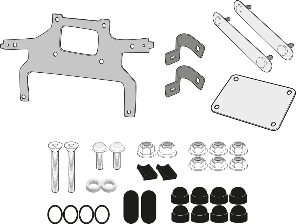 Offerta Kit Fissaggio Toolbox KAPPA KTL9059KIT - Disponibile