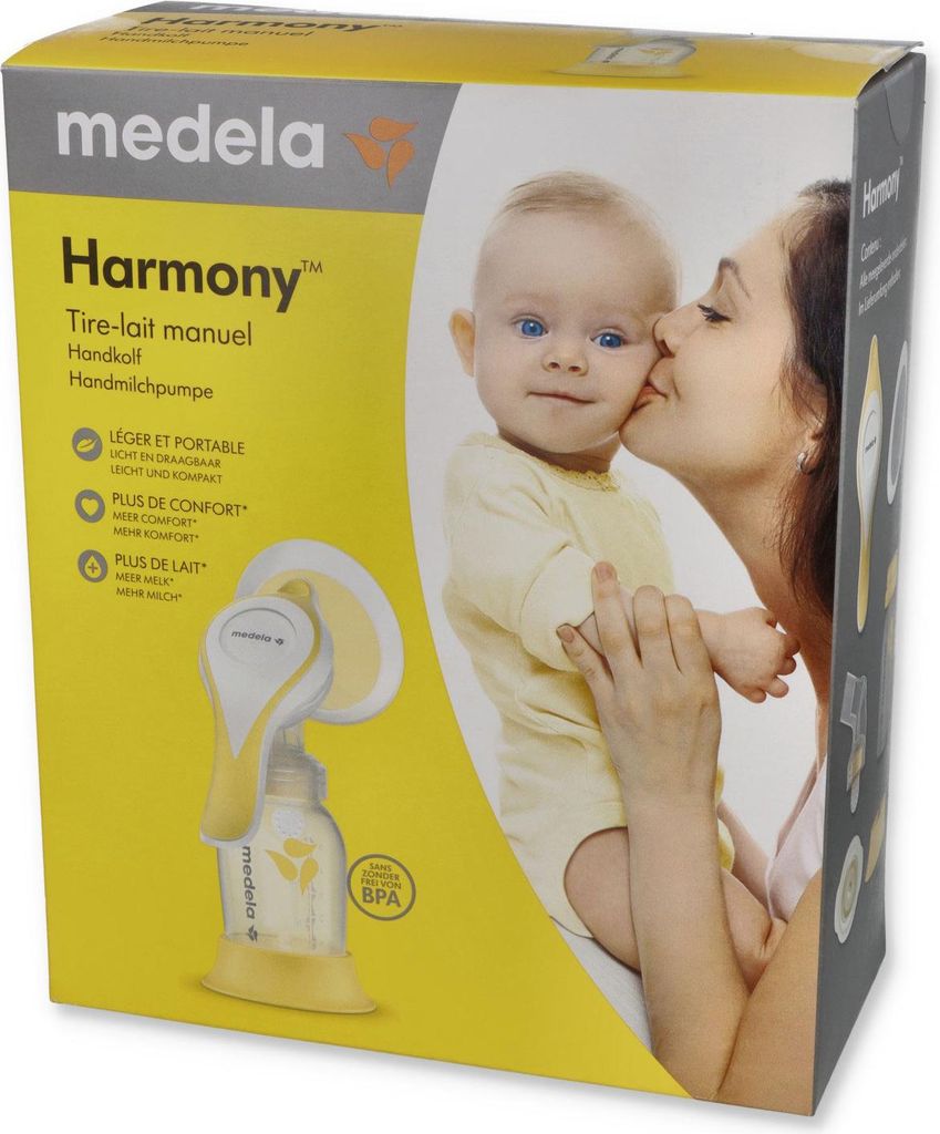 Medela Handmilchpumpe Harmony Französische Version Original Pump-Design