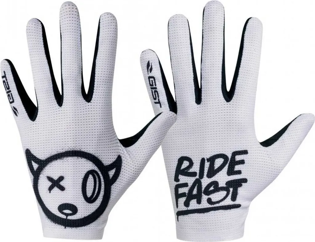 Gants de vélo GIST FASTER RIDEFAST - Gants de Cyclisme Performance Noir