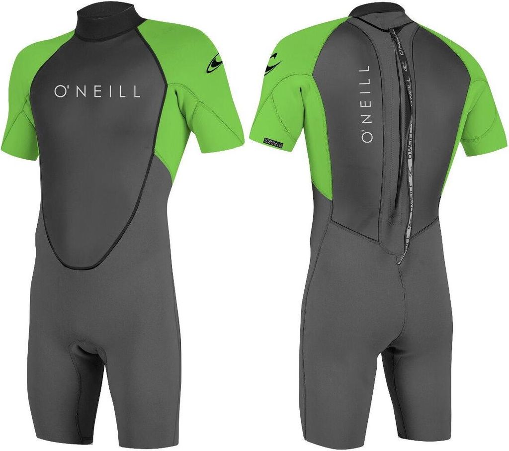 O'NEILL REACTOR-2 2mm Back Zip Herren Shorty S/S Spring Neoprenanzug Wetsuit - Größe: 4XL