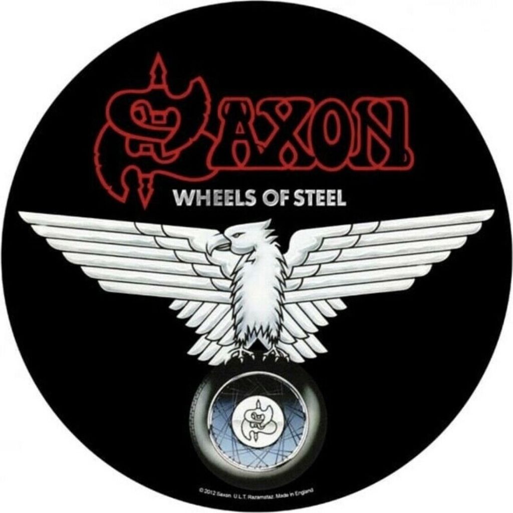 Saxon - Patch "Wheels Of Steel" RO6641 (Einheitsgröße) (Bunt)
