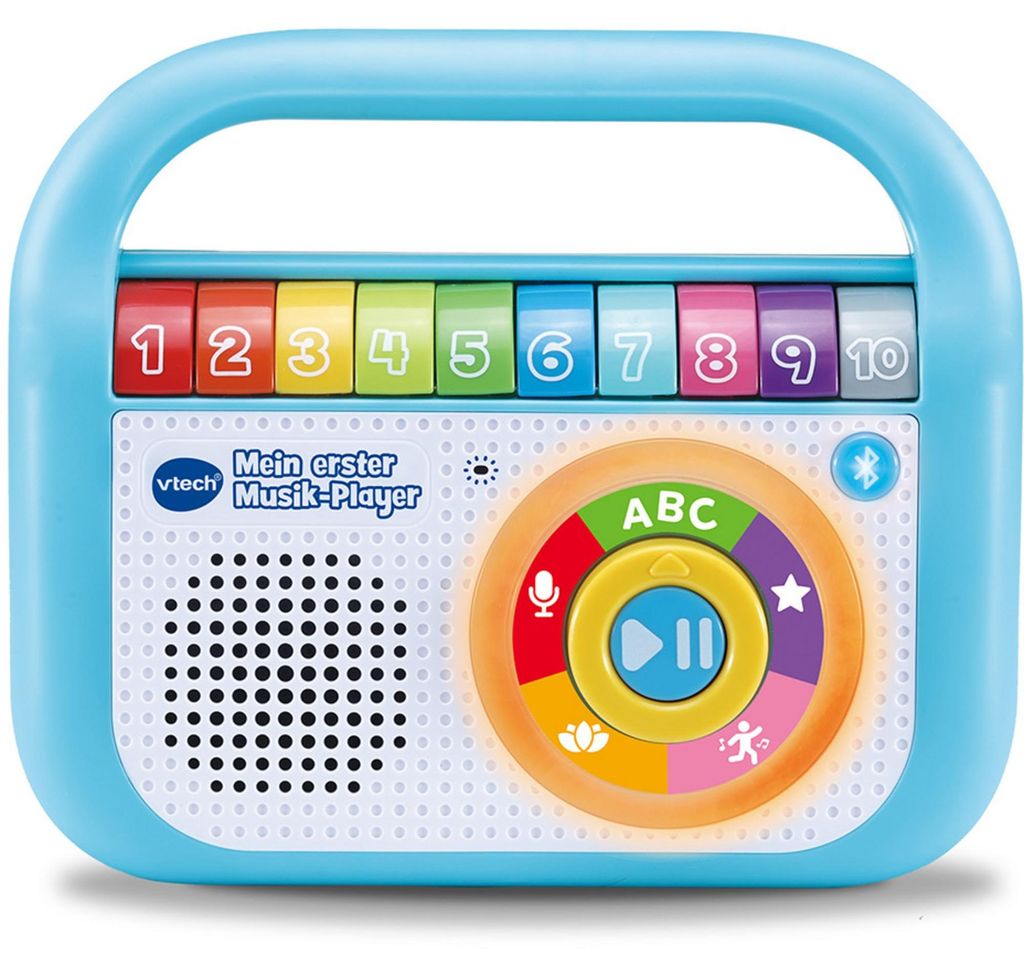 Vtech - Můj první hudební přehrávač - modrý Obrázek produktu 