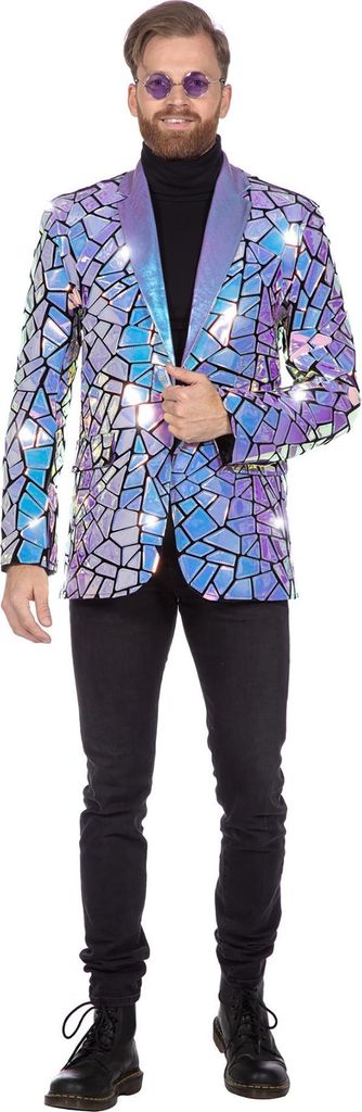 Mosaik Spiegel Jackett Größe: XL