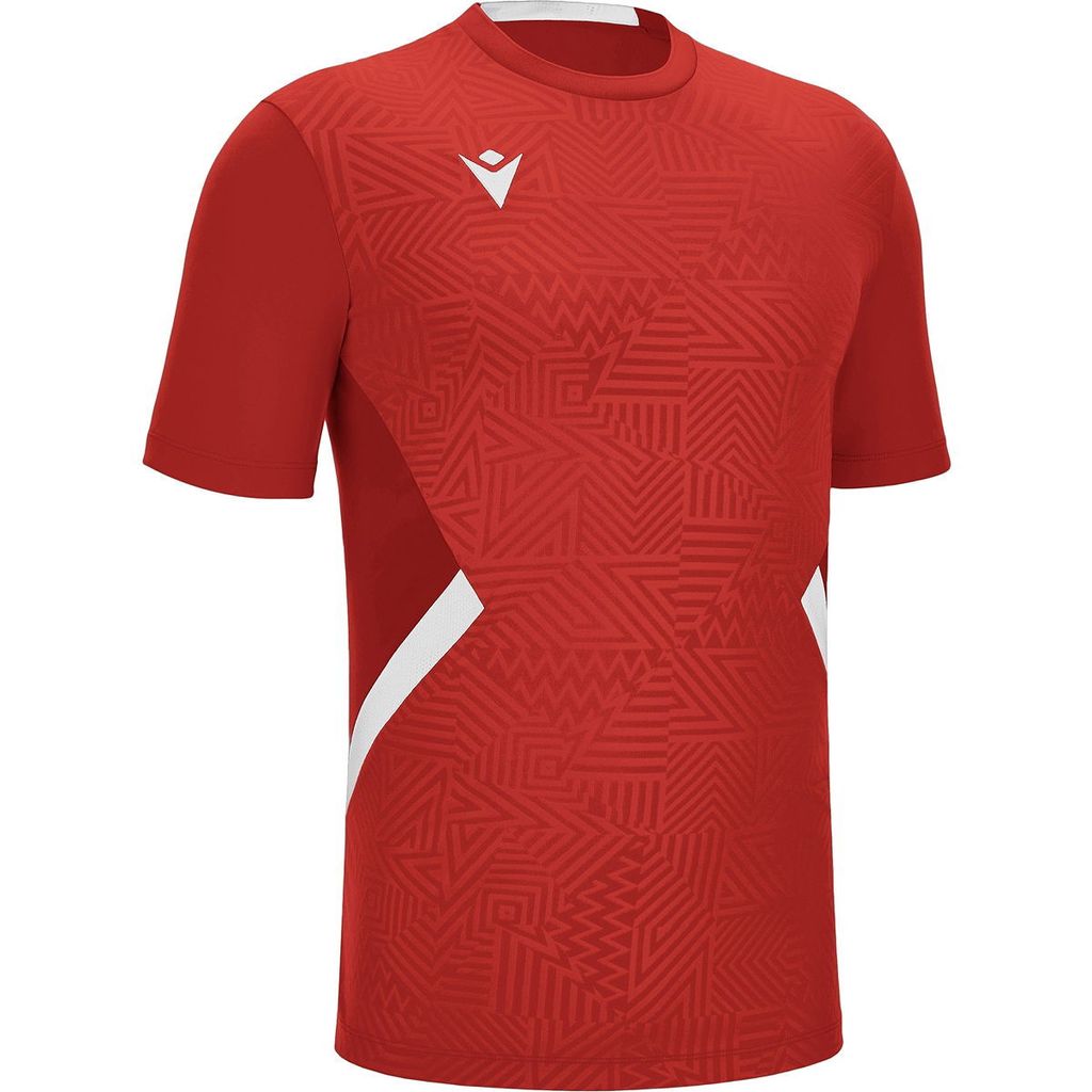 Macron Shedir Trikot Kurzarm Herren - Rot / Weiß