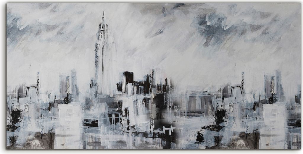 Coloray Canvas 100x50 Wandbild Leinwand Bilder Stadtlandschaft New York Architektur