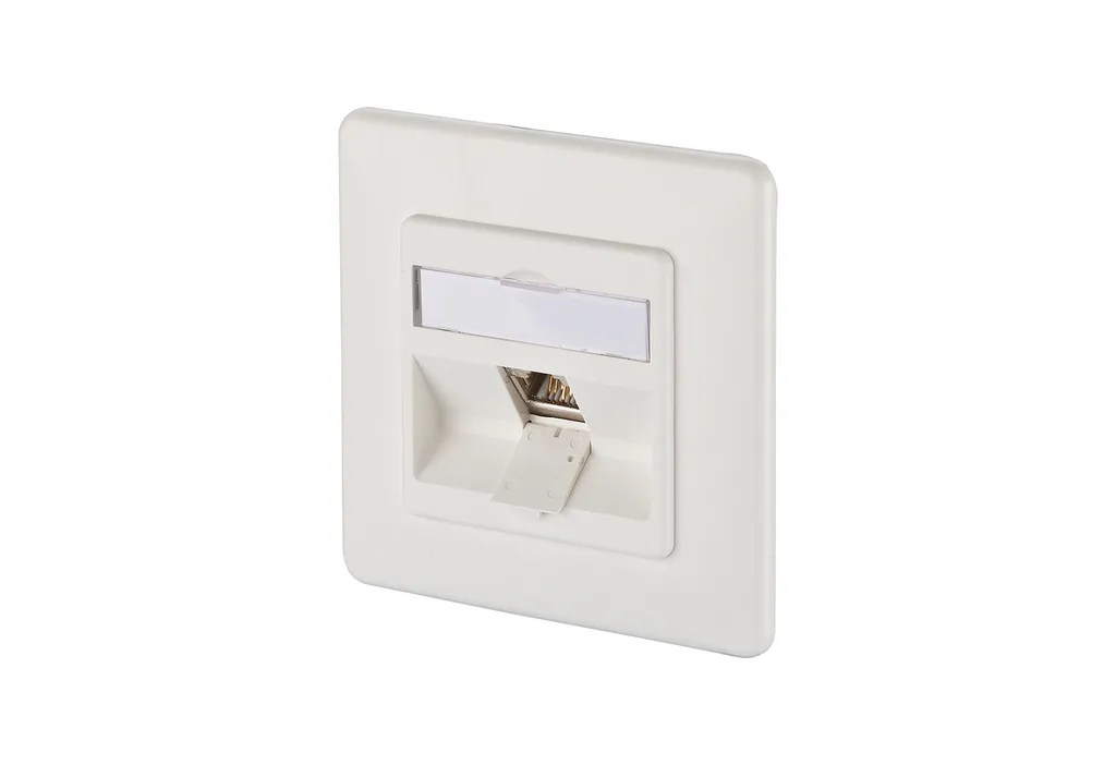 Presa Rete RJ45 BTR NETCOM 1309111002-E Cat6A Bianca Professionale